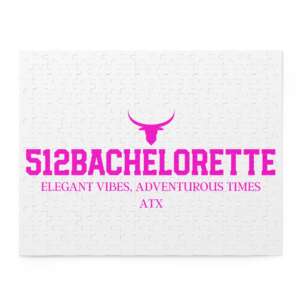 512Bachelorette Austin Bachelorette Puzzle — Bride Squad Keepsake Jigsaw Puzzle