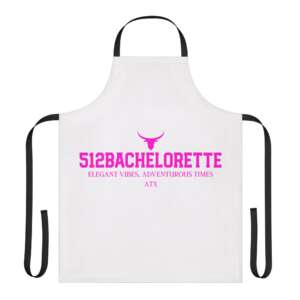 512Bachelorette Austin Bachelorette Apron — Bride Squad Cooking Party Apron