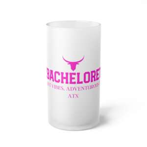 512Bachelorette Austin Bachelorette Beer Mug — Bride Squad Frosted Glass 16oz Mug