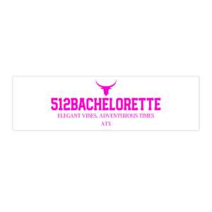 512Bachelorette Austin Bachelorette Sticker — Bride Squad Vinyl Bumper Sticker