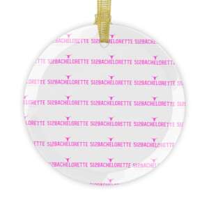512Bachelorette Austin Bachelorette Glass Ornament — Bride Squad Keepsake Bundle