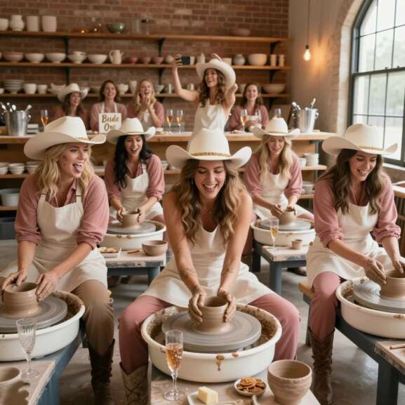 Austin bachelorette pottery class guide 2026