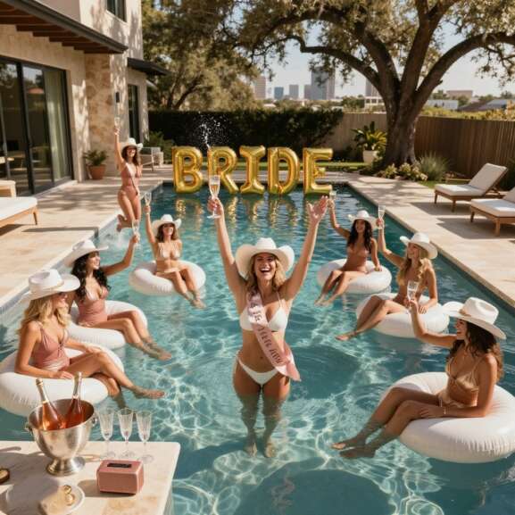 Austin bachelorette Airbnb pool guide 2026