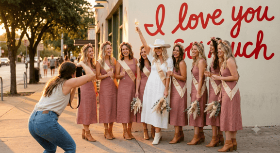 Lauren Garrison Photography Austin bachelorette guide 2026