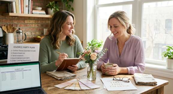 Divorce party planning guide 2026